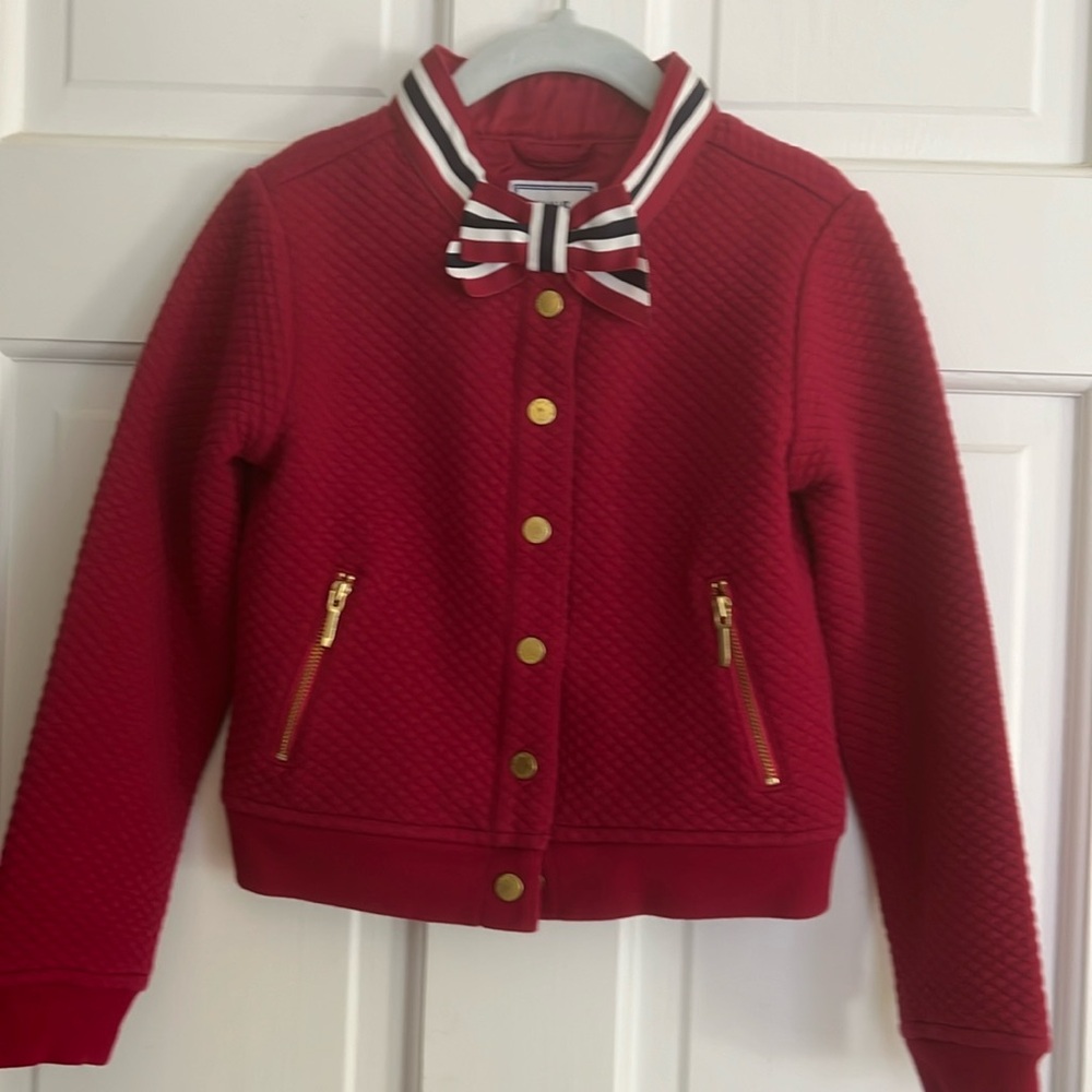 Janie and Jack red jacket (5-6)